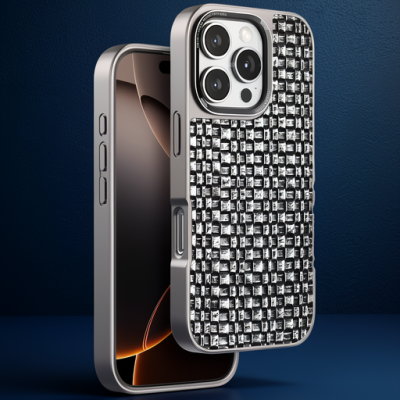 Venco Apple İphone 16 Pro Brand Kapak - Gümüş
