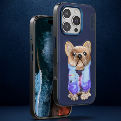 Venco Apple İphone 16 Pro Max Cute Desenli Kapak - Lacivert