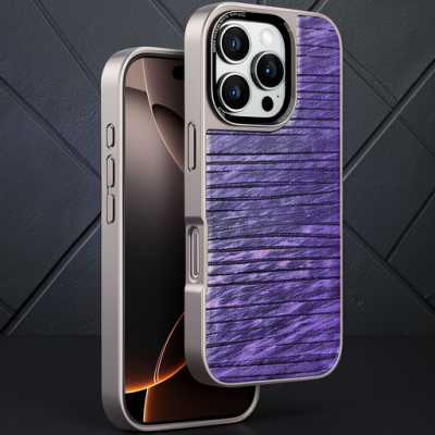 Venco Apple İphone 16 Pro Max Wave Kapak - Derin Mor