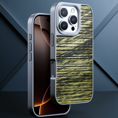 Venco Apple İphone 16 Pro Max Wave Kapak - Koyu Kahve