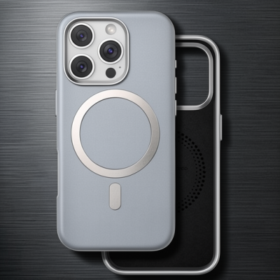 Venco Apple İphone 16 Pro Puskas Magsafe Kapak - Titan Gri