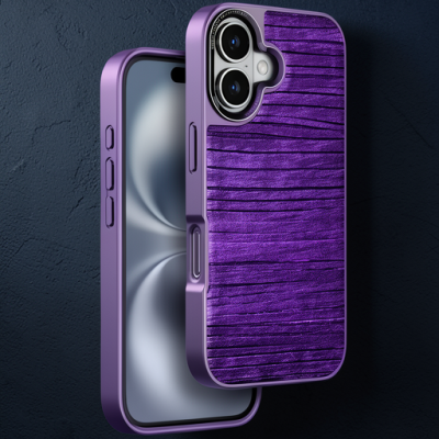 Venco Apple İphone 16 Wave Kapak - Derin Mor
