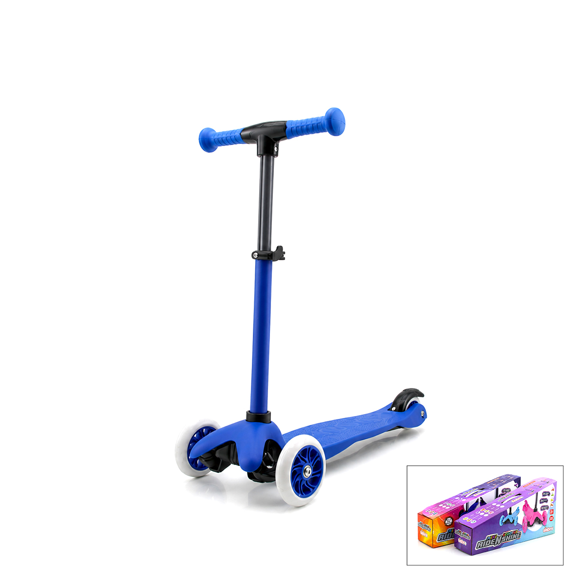 Vintage Çocuk Scooter - Ayarlı 55–71 cm, 40 kg Taşıma