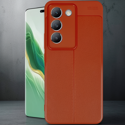 Vivo V30 Lite 4g Kılıf Auto Focus Kapak - Kırmızı