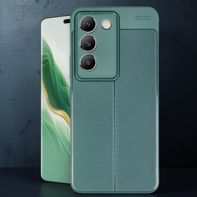 Vivo V30 Lite 4g Kılıf Auto Focus Kapak - Koyu Yeşil