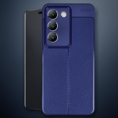 Vivo V30 Lite 4g Kılıf Auto Focus Kapak - Lacivert