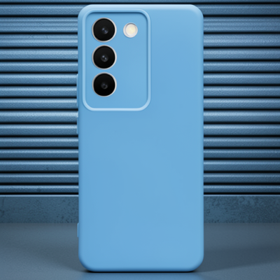 Vivo V30 Lite 4g Kılıf First Silikon - Mavi