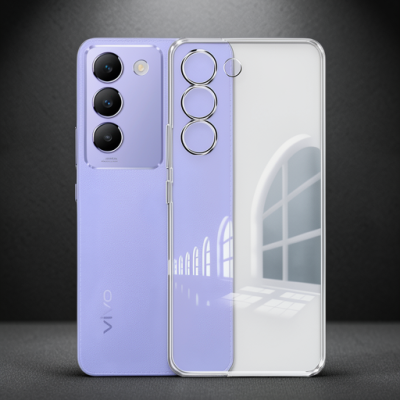 Vivo V30 Lite 4g Kılıf Lüx Şeffaf Silikon