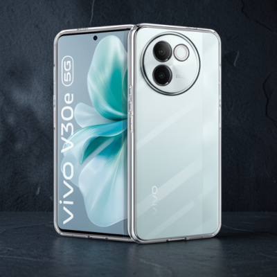 Vivo V30e Kılıf Lüx Şeffaf Silikon