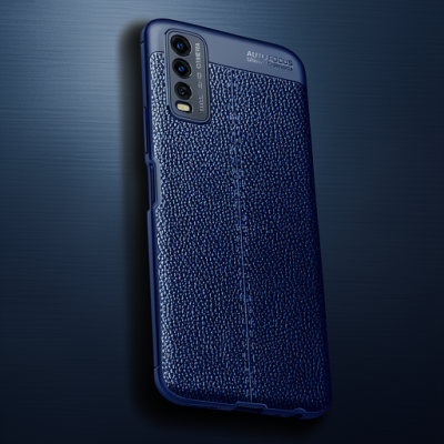 Vivo Y11s Kılıf Auto Focus Kapak - Lacivert