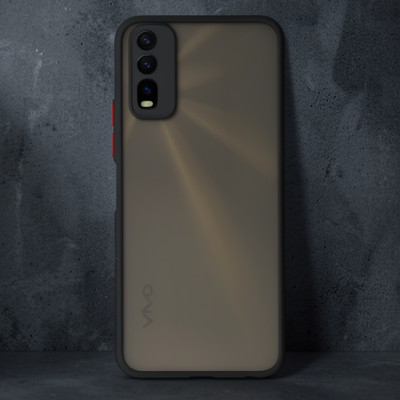 Vivo Y11s Kılıf Montreal Silikon Kapak - Siyah