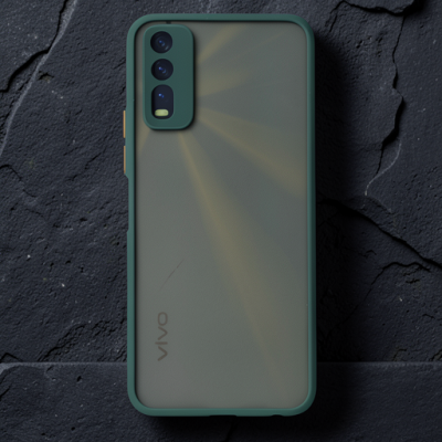 Vivo Y11s Kılıf Montreal Silikon Kapak - Yeşil