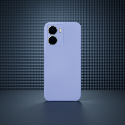 Vivo Y16 Kılıf Nano İçi Kadife Silikon - Lila