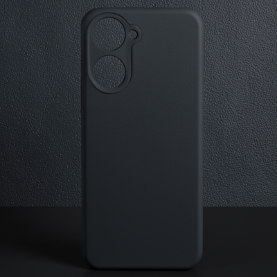 Vivo Y18 Kılıf First Silikon - Siyah