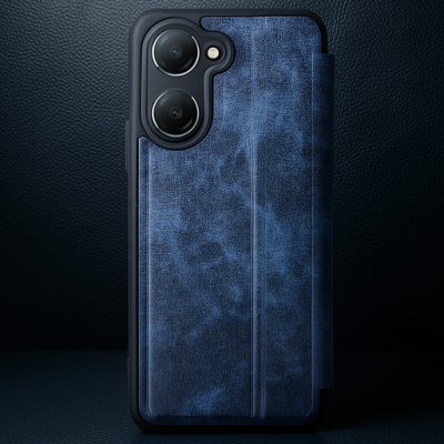 Vivo Y18 Kılıf Flip Cover - Lacivert