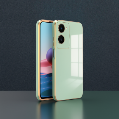 Vivo Y18 Kılıf Volet Silikon - Açık Yeşil