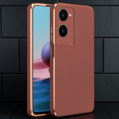 Vivo Y18 Kılıf Volet Silikon - Kırmızı