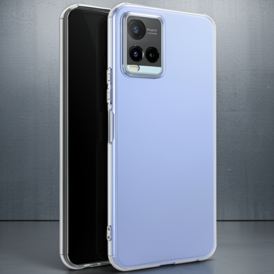 Vivo Y21s Kılıf Lüx Şeffaf Silikon
