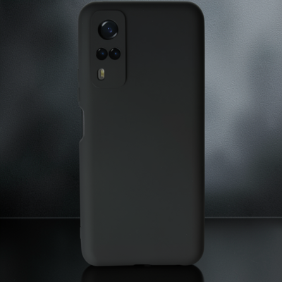 Vivo Y53s Kılıf First Silikon - Siyah