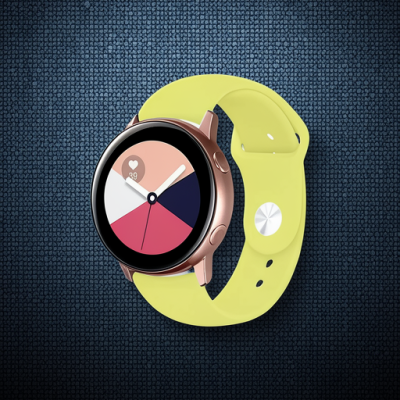 Watch 20mm Klasik Kordon - Sarı