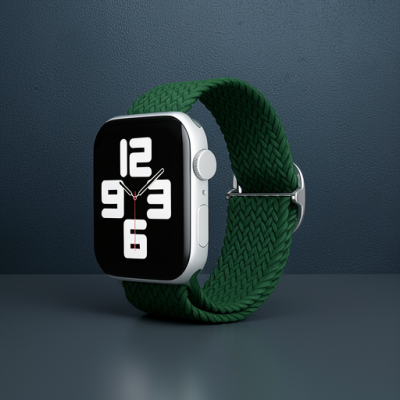 Watch 20mm Kordon - Koyu Yeşil