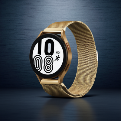 Watch 20mm Metal Mıknatıslı Kordon (saat Değildir) - Gold