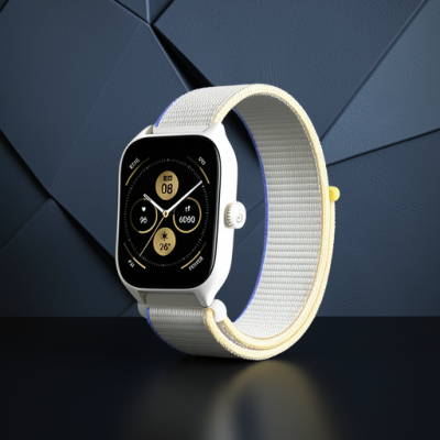 Watch 22mm Hasırlı Cırtcırtlı Kordon - Beyaz