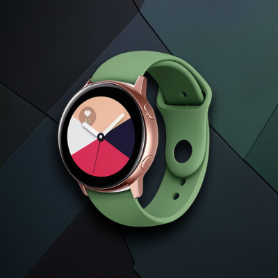 Watch 22mm Klasik Kordon - Açık Yeşil