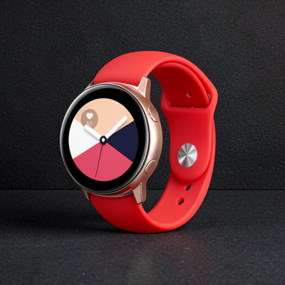Watch 22mm Klasik Kordon - Kırmızı