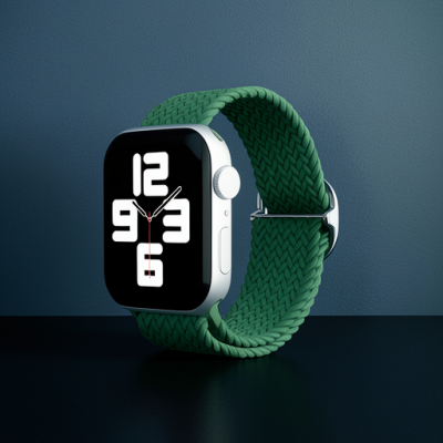 Watch 22mm Kordon - Koyu Yeşil