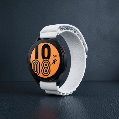 Watch 22mm Kr410 Kumaş Kordon - Beyaz