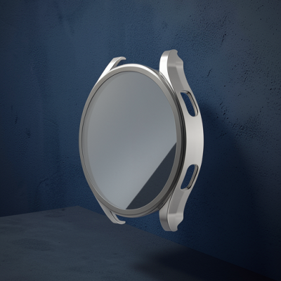 Watch 5 Pro 45mm Wall Camlı Kasa Ekran Koruyucu - Uzay Grisi