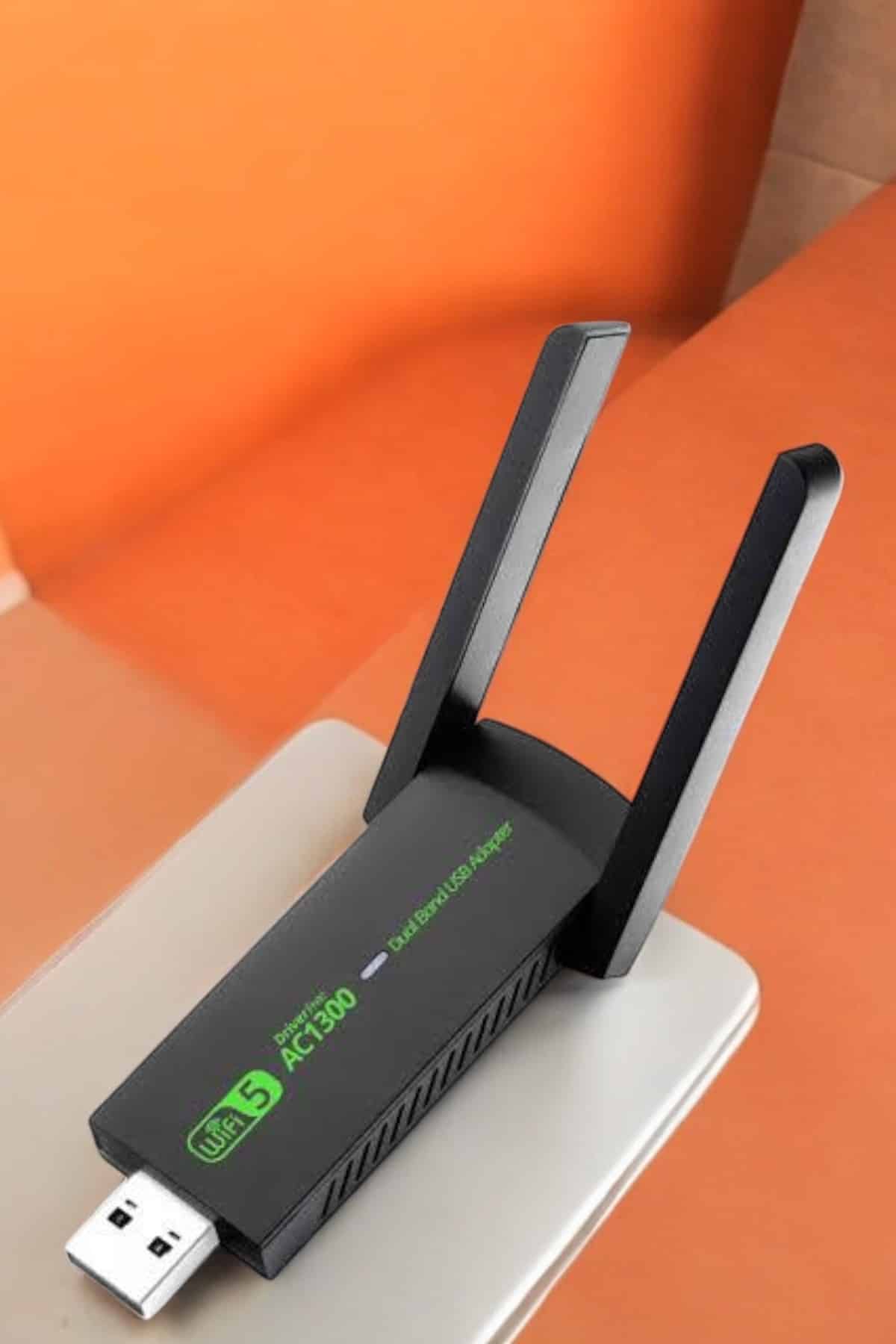 Wifi Adaptör Çift Bantlı Kablosuz Wifi Adaptörü