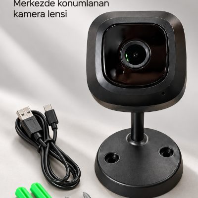 WiFi Güvenlik Kamerası Telefondan Canlı Görüntü İzleme