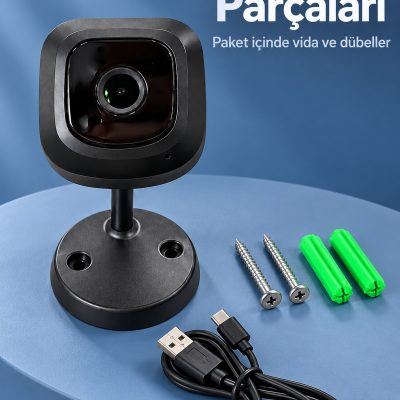 Ayarlanabilir Açılı Standlı Güvenlik Kamerası