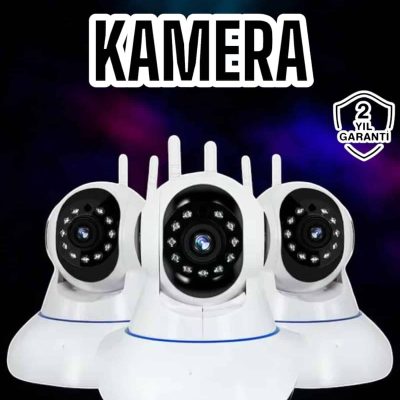 Wifi Kamerası Çift Yönlü Bebek Güvenlik Kamerası Gece Görüşlü