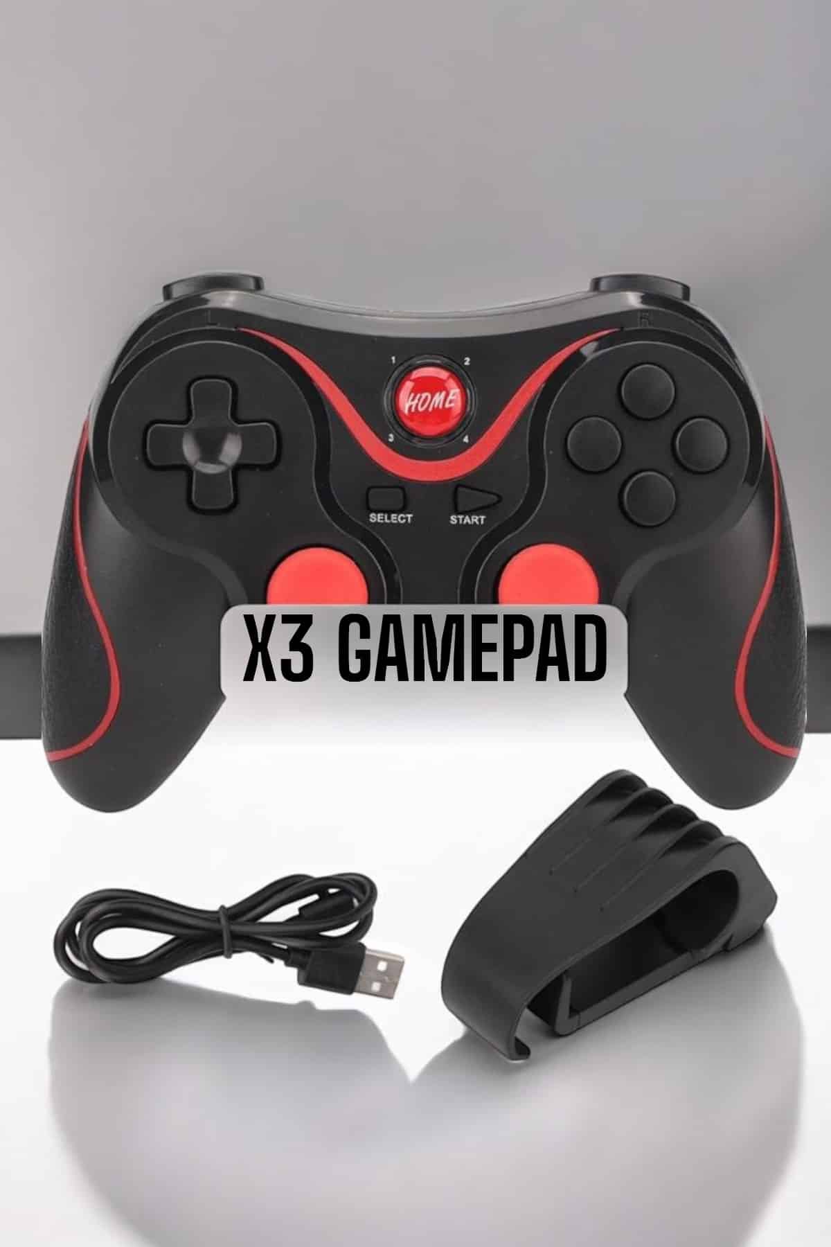 X3 Gamepad Oyun Kolu Bluetooth Bağlantılı Gamestick Android Uyumlu
