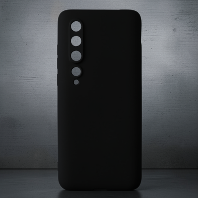 Xiaomi Mi 10 Kılıf First Silikon - Siyah