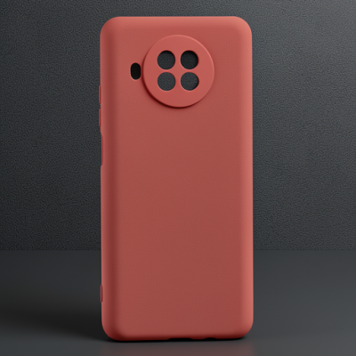 Xiaomi Mi 10t Lite Kılıf Nano İçi Kadife Silikon - Kiremit