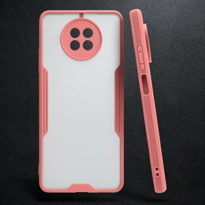 Xiaomi Mi 10t Lite Kılıf Platin Silikon - Pembe