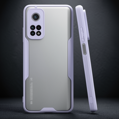 Xiaomi Mi 10t Pro Kılıf Platin Silikon - Lila