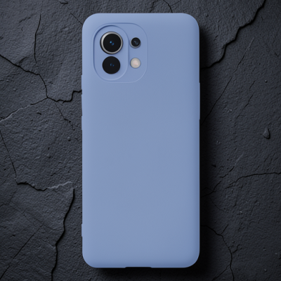 Xiaomi Mi 11 Kılıf Nano İçi Kadife Silikon - Lila