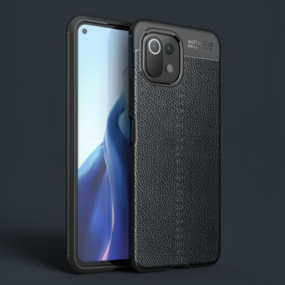 Xiaomi Mi 11 Lite Kılıf Auto Focus Kapak - Siyah