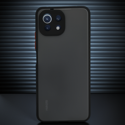 Xiaomi Mi 11 Lite Kılıf Montreal Silikon Kapak - Siyah