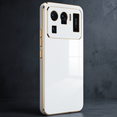 Xiaomi Mi 11 Ultra Kılıf Volet Silikon - Beyaz