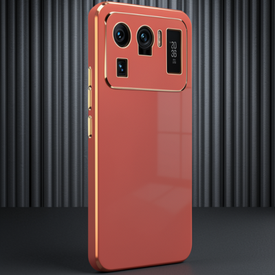 Xiaomi Mi 11 Ultra Kılıf Volet Silikon - Kırmızı