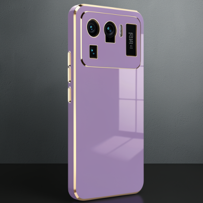 Xiaomi Mi 11 Ultra Kılıf Volet Silikon - Mor