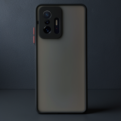 Xiaomi Mi 11t Pro Kılıf Montreal Silikon Kapak - Siyah