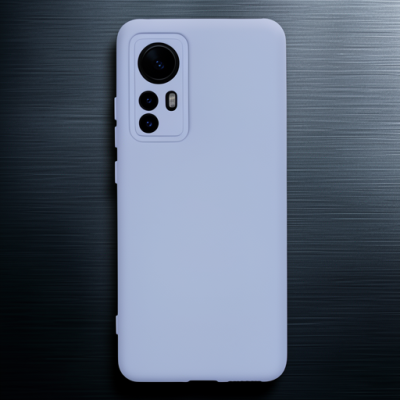 Xiaomi Mi 12 Kılıf Nano İçi Kadife Silikon - Lila