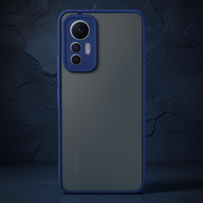 Xiaomi Mi 12 Lite Kılıf Montreal Silikon Kapak - Lacivert